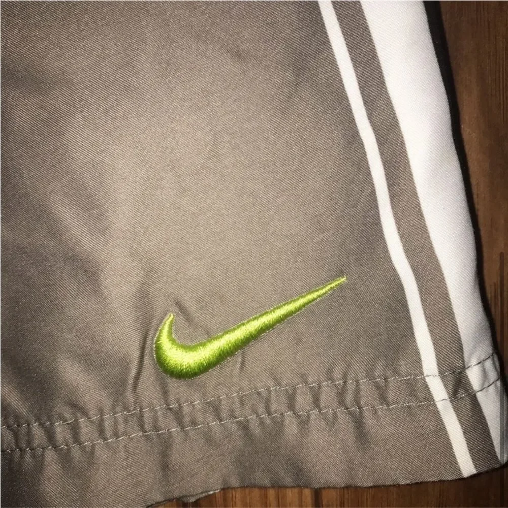 Nike Grey Black & White Swimsuit